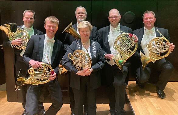 Das Hornquartett der Bremer Philharmoniker