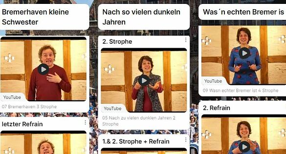 Screenshot von der Internetseite Bremen so frei