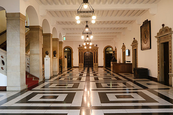 Wandelhalle im Rathaus